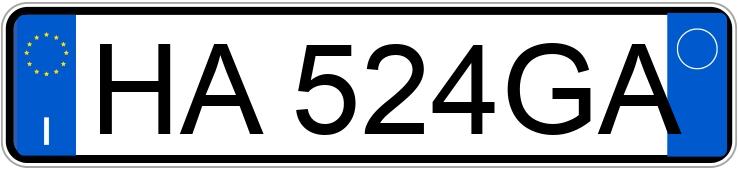 Numer rejestracyjny HA524GA posiada KIA XCeed