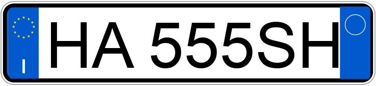 Numer rejestracyjny HA555SH posiada AUDI Q3 2a serie Numer rejestracyjny HA555SH posiada AUDI Q3 2a serie