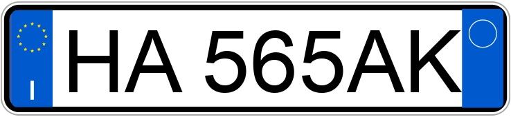 Numer rejestracyjny HA565AK posiada FIAT Panda 3a serie