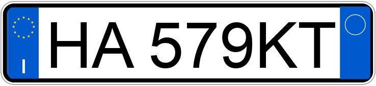 Numer rejestracyjny HA579KT posiada PORSCHE 911