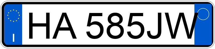 Numer rejestracyjny HA585JW posiada AUDI A6 6a serie Numer rejestracyjny HA585JW posiada AUDI A6 6a serie