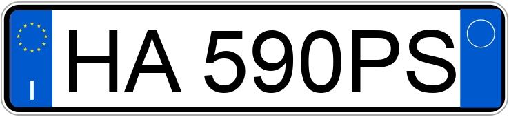 Numer rejestracyjny HA590PS posiada OPEL Astra 6a serie