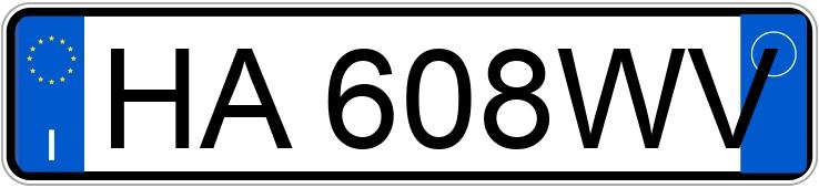 Numer rejestracyjny HA608WV posiada AUDI Q3 2a serie Numer rejestracyjny HA608WV posiada AUDI Q3 2a serie