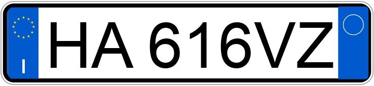 Numer rejestracyjny HA616VZ posiada DACIA Duster 2a serie