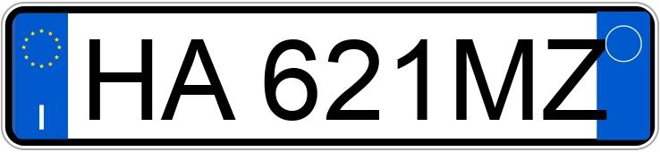 Numer rejestracyjny HA621MZ posiada BMW S. 5