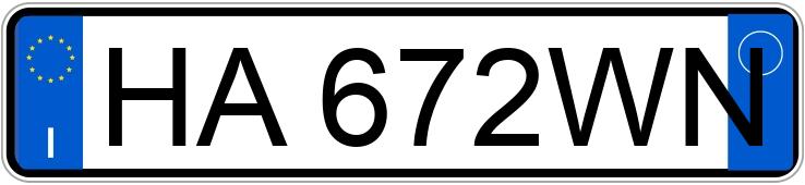 Numer rejestracyjny HA672WN posiada BMW X5