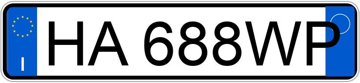 Numer rejestracyjny HA688WP posiada KIA Sportage 5a serie