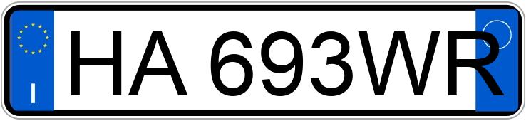 Numer rejestracyjny HA693WR posiada BMW Serie 4 G.C. Numer rejestracyjny HA693WR posiada BMW Serie 4 G.C.