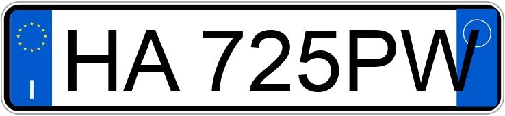 Numer rejestracyjny HA725PW posiada MERCEDES GLC Coupe