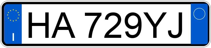 Numer rejestracyjny HA729YJ posiada JEEP Avenger