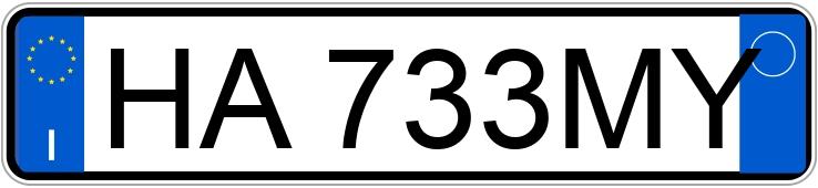 Numer rejestracyjny HA733MY posiada BMW Serie 4 Cpe