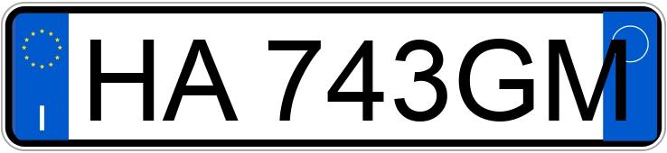 Numer rejestracyjny HA743GM posiada HYUNDAI i20 3a serie