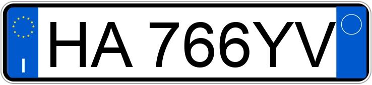 Numer rejestracyjny HA766YV posiada TOYOTA TOYOTA YARIS CROSS