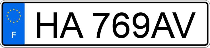 Numer rejestracyjny HA769AV posiada PEUGEOT 208 II