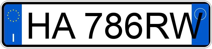 Numer rejestracyjny HA786RW posiada SKODA Fabia 4a serie