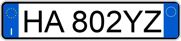 Numer rejestracyjny HA802YZ posiada HYUNDAI i10 3a serie