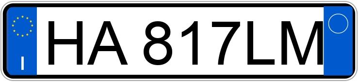 Numer rejestracyjny HA817LM posiada PEUGEOT 208 2a serie