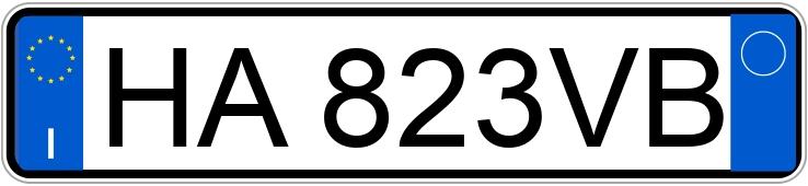 Numer rejestracyjny HA823VB posiada AUDI Q5 3a serie