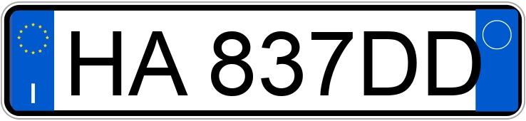 Numer rejestracyjny HA837DD posiada OPEL Corsa 6a serie