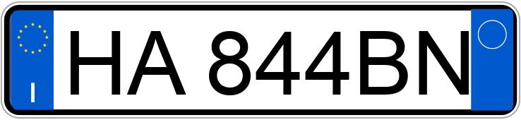 Numer rejestracyjny HA844BN posiada Man Tgx