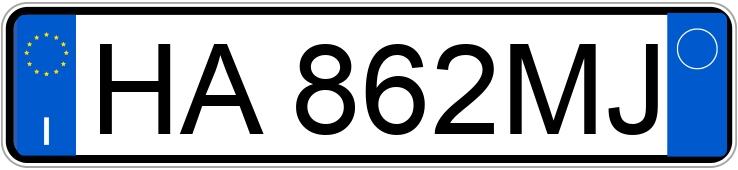 Numer rejestracyjny HA862MJ posiada RENAULT Twingo 3a serie