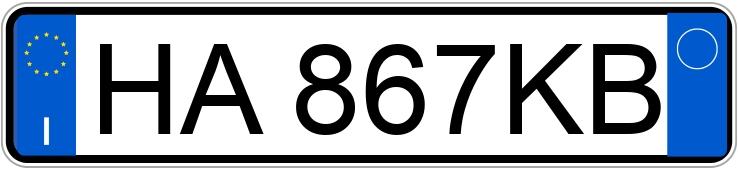 Numer rejestracyjny HA867KB posiada NISSAN Qashqai 3a serie Numer rejestracyjny HA867KB posiada NISSAN Qashqai 3a serie