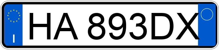 Numer rejestracyjny HA893DX posiada AUDI Q5 3a serie