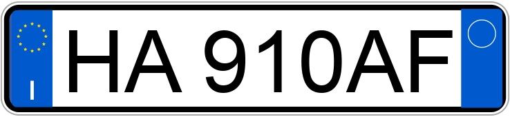 Numer rejestracyjny HA910AF posiada BMW Serie 4 Cpe