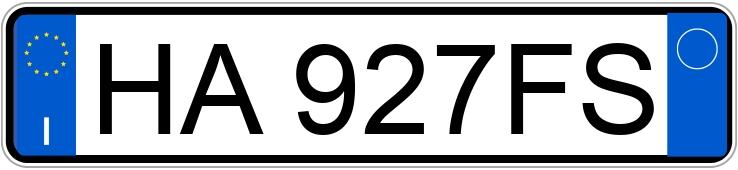 Numer rejestracyjny HA927FS posiada FIAT Panda Cross