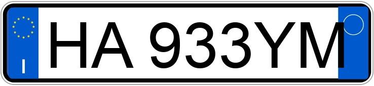 Numer rejestracyjny HA933YM posiada SUZUKI S-Cross 2a serie