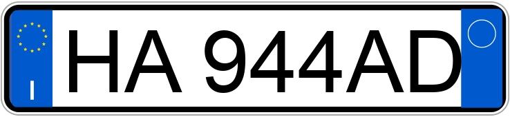 Numer rejestracyjny HA944AD posiada BMW X2