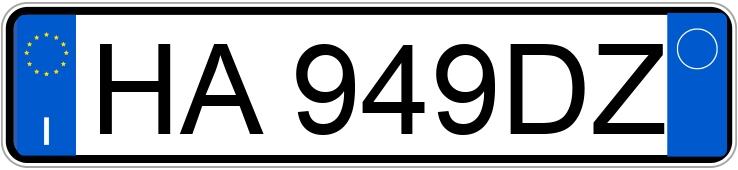 Numer rejestracyjny HA949DZ posiada AUDI A6-S6 e-tron