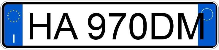 Numer rejestracyjny HA970DM posiada BMW Serie 1 118d MSport Pro (110 kw)