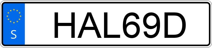 Numer rejestracyjny HAL69D posiada Skoda Octavia Numer rejestracyjny HAL69D posiada Skoda Octavia