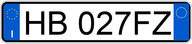 Numer rejestracyjny HB027FZ posiada VOLKSWAGEN T-Roc 1a serie Numer rejestracyjny HB027FZ posiada VOLKSWAGEN T-Roc 1a serie