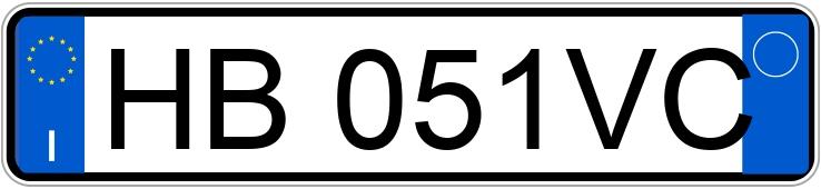Numer rejestracyjny HB051VC posiada VOLKSWAGEN Passat 9a serie