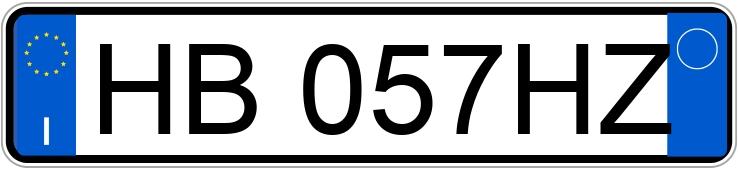 Numer rejestracyjny HB057HZ posiada bmw 520d