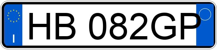Numer rejestracyjny HB082GP posiada CITROEN C3