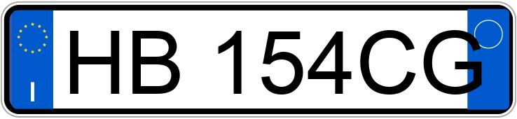 Numer rejestracyjny HB154CG posiada RENAULT Clio 5a serie