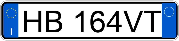 Numer rejestracyjny HB164VT posiada TOYOTA Aygo X