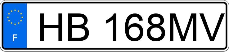 Numer rejestracyjny HB168MV posiada BYD ATTO 3