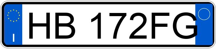 Numer rejestracyjny HB172FG posiada BMW Z4 Numer rejestracyjny HB172FG posiada BMW Z4