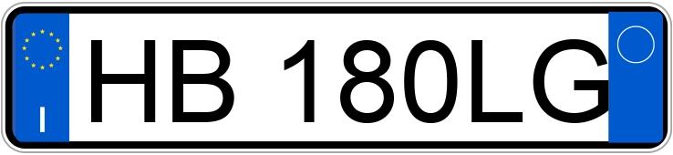 Numer rejestracyjny HB180LG posiada MINI Mini 3a serie Numer rejestracyjny HB180LG posiada MINI Mini 3a serie