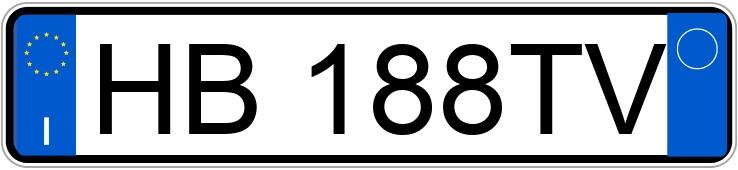 Numer rejestracyjny HB188TV posiada VOLKSWAGEN Polo 6a serie Numer rejestracyjny HB188TV posiada VOLKSWAGEN Polo 6a serie