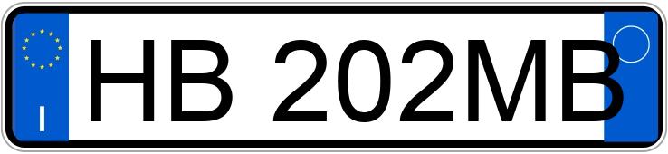 Numer rejestracyjny HB202MB posiada BMW X1