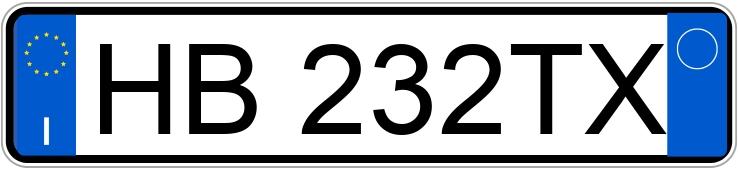 Numer rejestracyjny HB232TX posiada MERCEDES Classe C