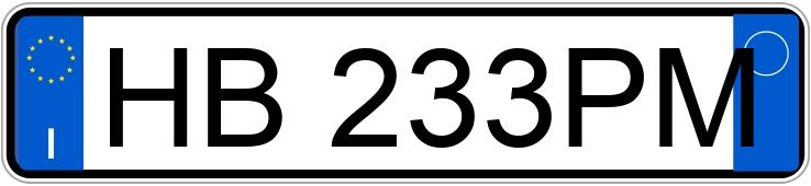 Numer rejestracyjny HB233PM posiada FORD Focus 4a serie Numer rejestracyjny HB233PM posiada FORD Focus 4a serie