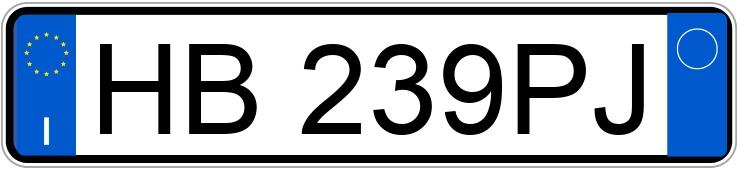 Numer rejestracyjny HB239PJ posiada VOLKSWAGEN Golf 8a serie Numer rejestracyjny HB239PJ posiada VOLKSWAGEN Golf 8a serie