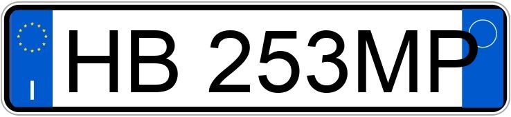 Numer rejestracyjny HB253MP posiada BMW Serie 2 Cpe