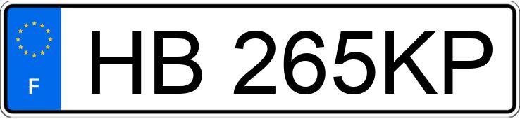 Numer rejestracyjny HB265KP posiada VOLKSWAGEN GOLF VI Numer rejestracyjny HB265KP posiada VOLKSWAGEN GOLF VI